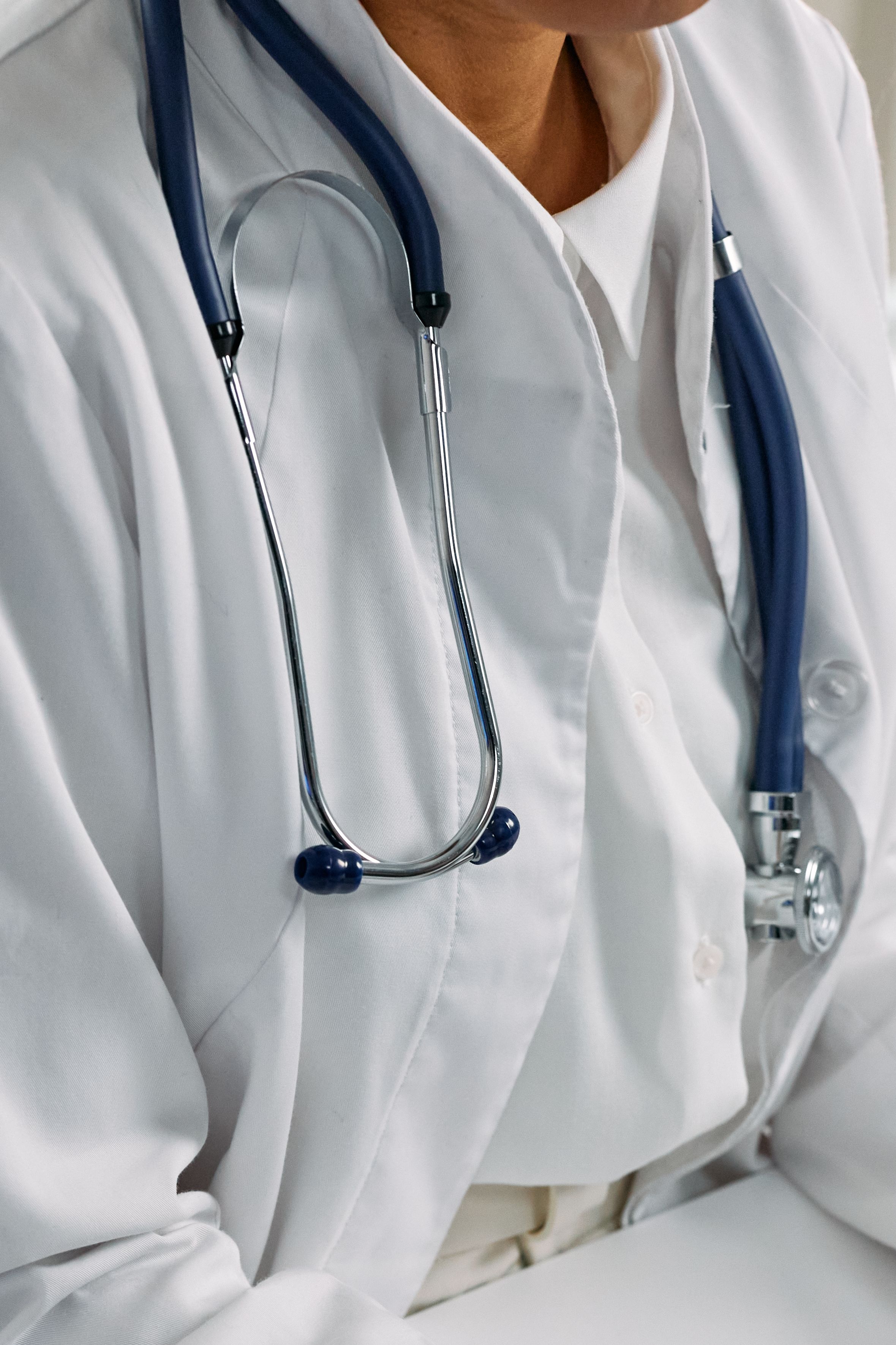 Professional podiatric examination